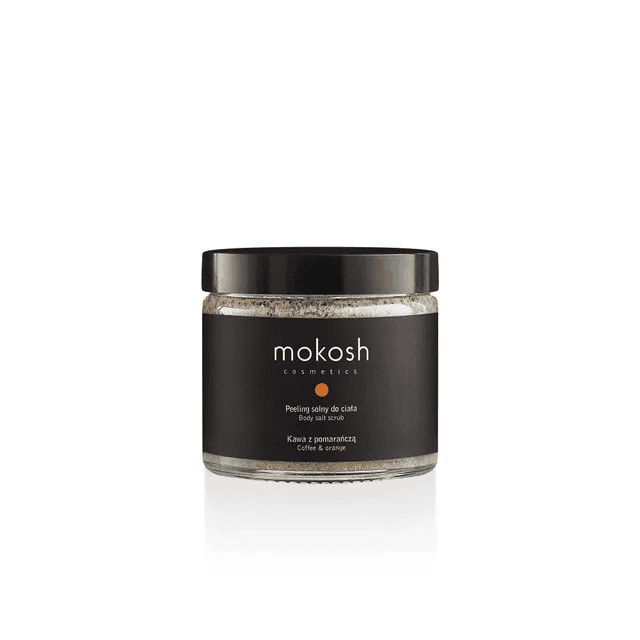 Peeling solny do ciała kawa z pomarańczą